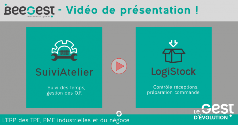 Vidéo de présentation module Atelier et Logistock